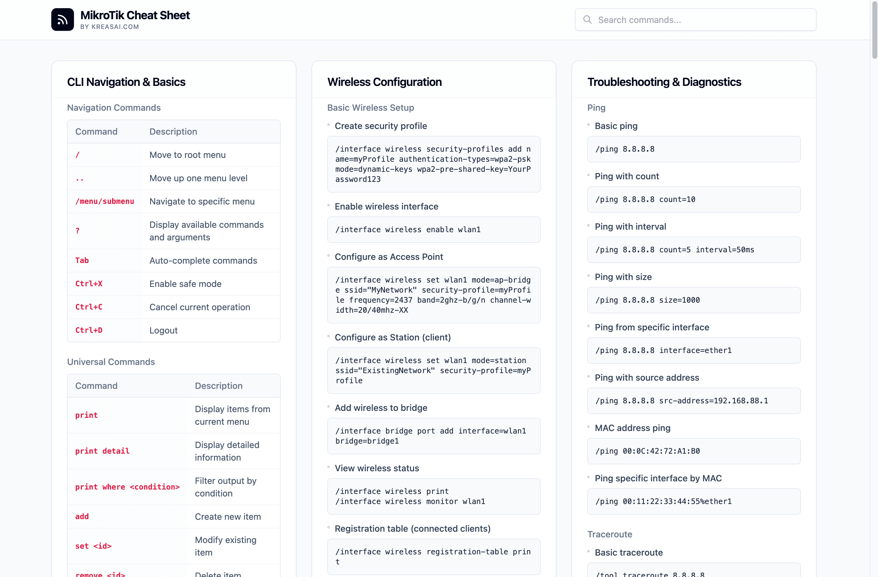 Cheat Sheet Mikrotik: Kumpulan Perintah Dasar Wajib Network Engineer